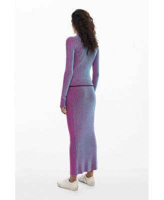 Women's Vertical striped skirt