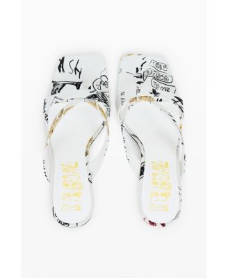 Women's Heart heel sandal