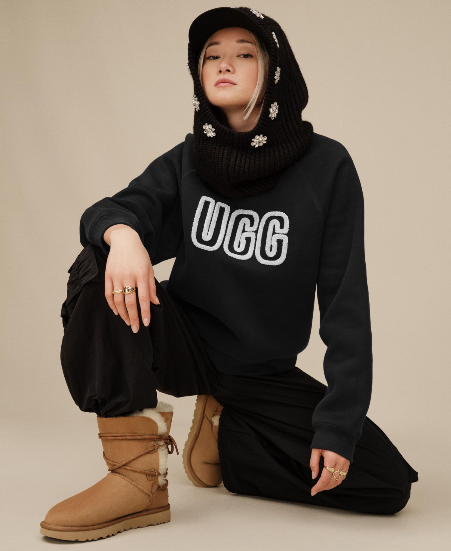 UGG Women's Logo Crewneck Sweatshirt