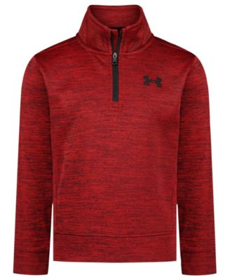 Little Boys' 2T-7 Quarter-Zip Long Sleeve Sweatshirt