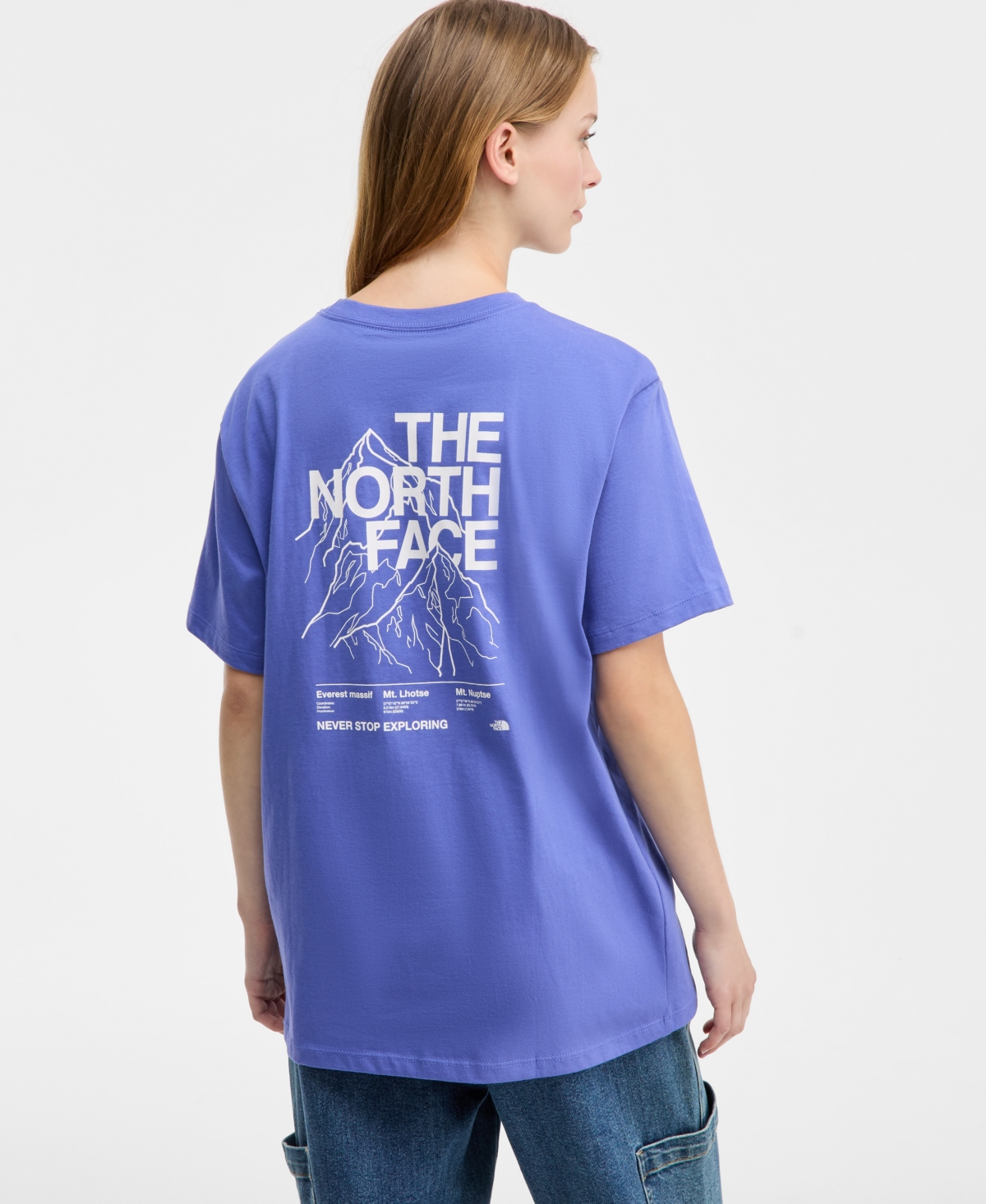 The North Face Women's Evolution Peaks Cotton Logo Tee