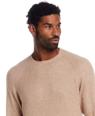 Men's Waffle Donegal Crewneck Sweater