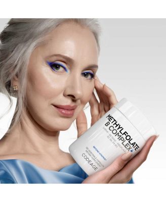 Methylfolate B Complex Supplements, Methylcobalamin 1000mcg Methylated Vitamin B12, Riboflavin, Betaine, Methylation Cycle MTHFR 120 Capsules