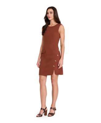 Women's Sleeveless Bow Detail Dress