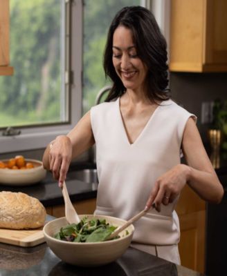 Lexa Collection 12" Bamboo Salad Bowl