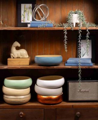 Lexa Collection 12" Bamboo Fruit Bowl