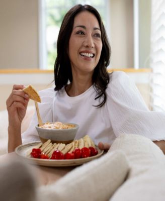 Lexa Collection 12 in Bamboo Serving Tray Set