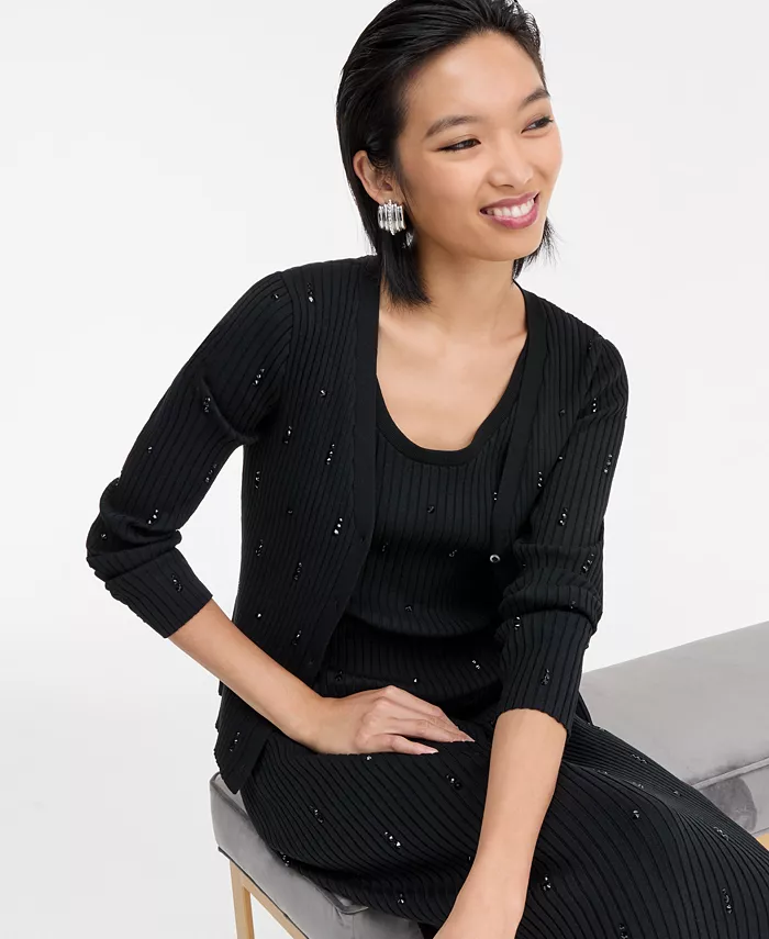 Women's Embellished Cardigan - thumbnail 2