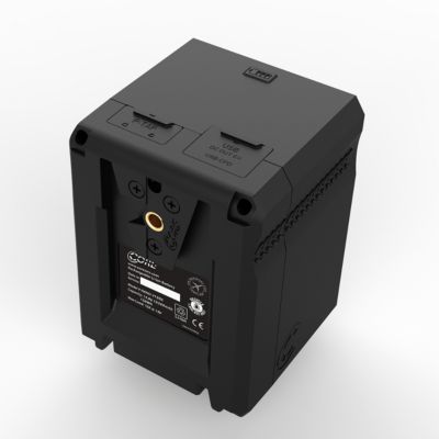 NANOX Micro 150 150Wh 14.8V 9900mAh SMART V-Mount Battery, Bundle with XPD-45 45W Universal USB-C PD Wall Charger