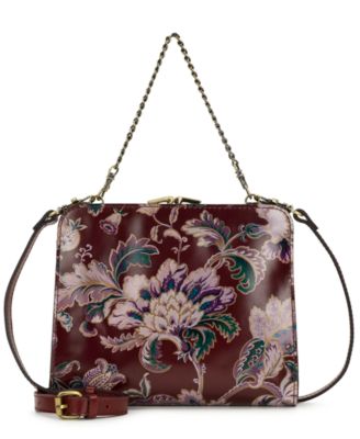 Patricia Nash - Evangeline Small Leather Kisslock Frame Crossbody Bag