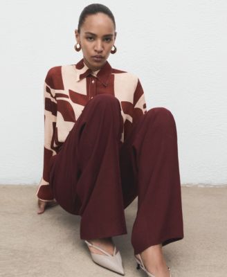 Women's Geometric Print Shirt