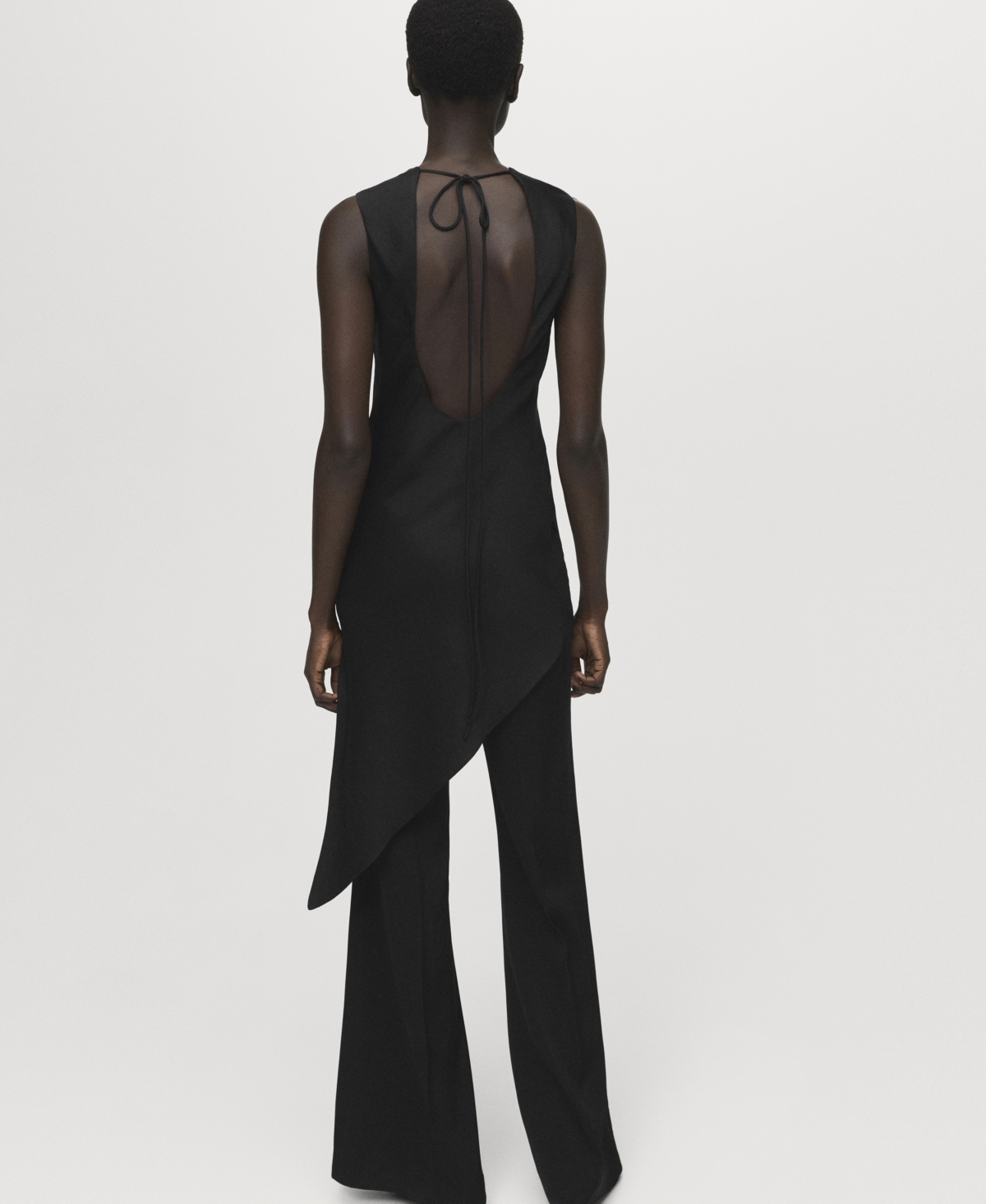 Mango Women's Long Flared Pants