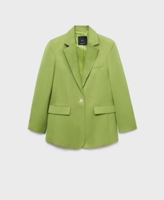 Women's Linen-Blend Suit Blazer