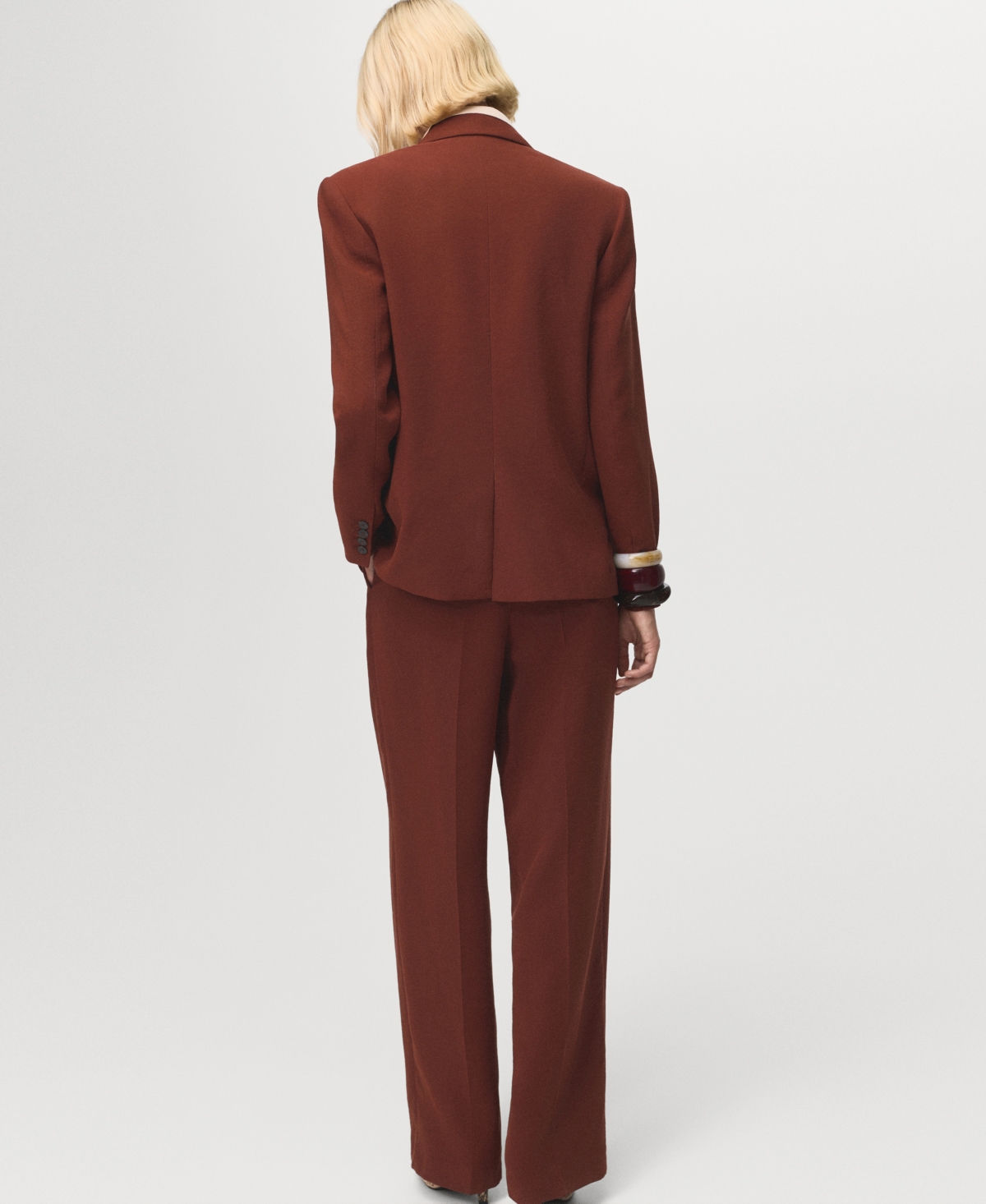 Mango Women's Modal Suit Blazer