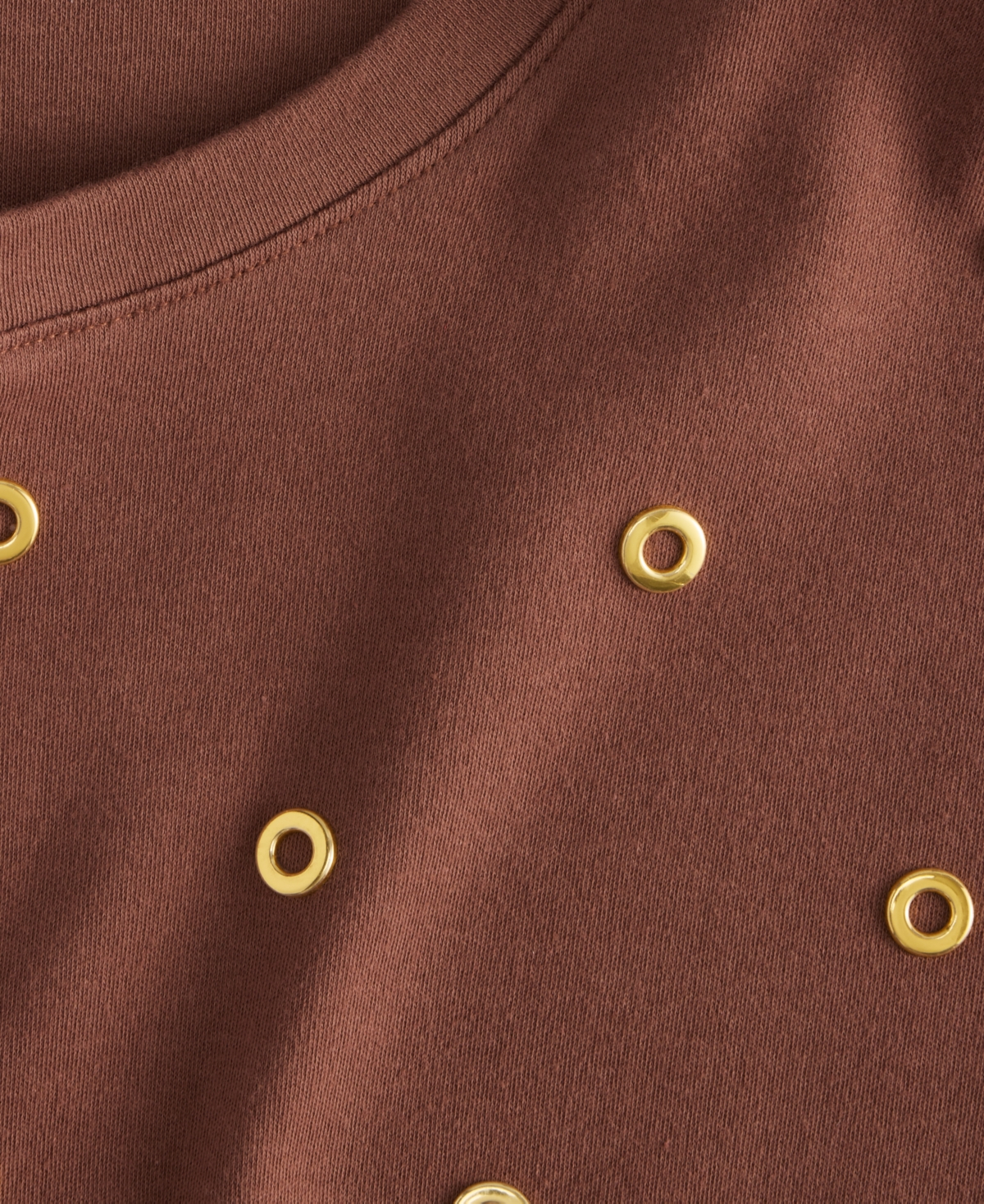 I.n.c. International Concepts Women's Short-Sleeve Grommet Top, Macy's Exclusive