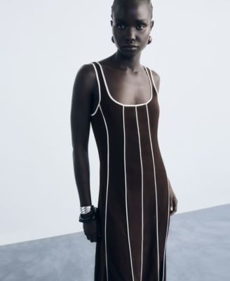 Women's Striped Cotton Dress