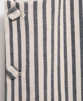 Women's Buttons Striped Top