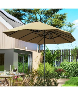 13 ft. Extra Large Patio Umbrella, UPF30+ Double Umbrella,