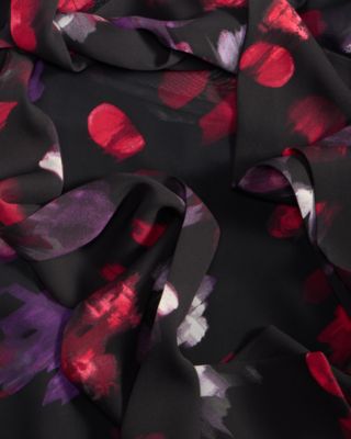 Women's Long-Sleeve Tie-Neck Blouse, Macy's Exclusive