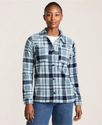 Women's Print Anyweather Fleece Shirt Jacket