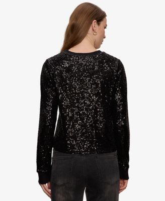Women's Sparkle Together Sequin Top