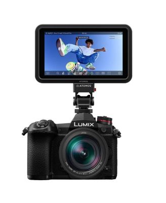 Shinobi GO HDMI 4K Camera Field Monitor with HDR Touchscreen, All Day Battery Life, and Lightweight Design + HDMI Cable