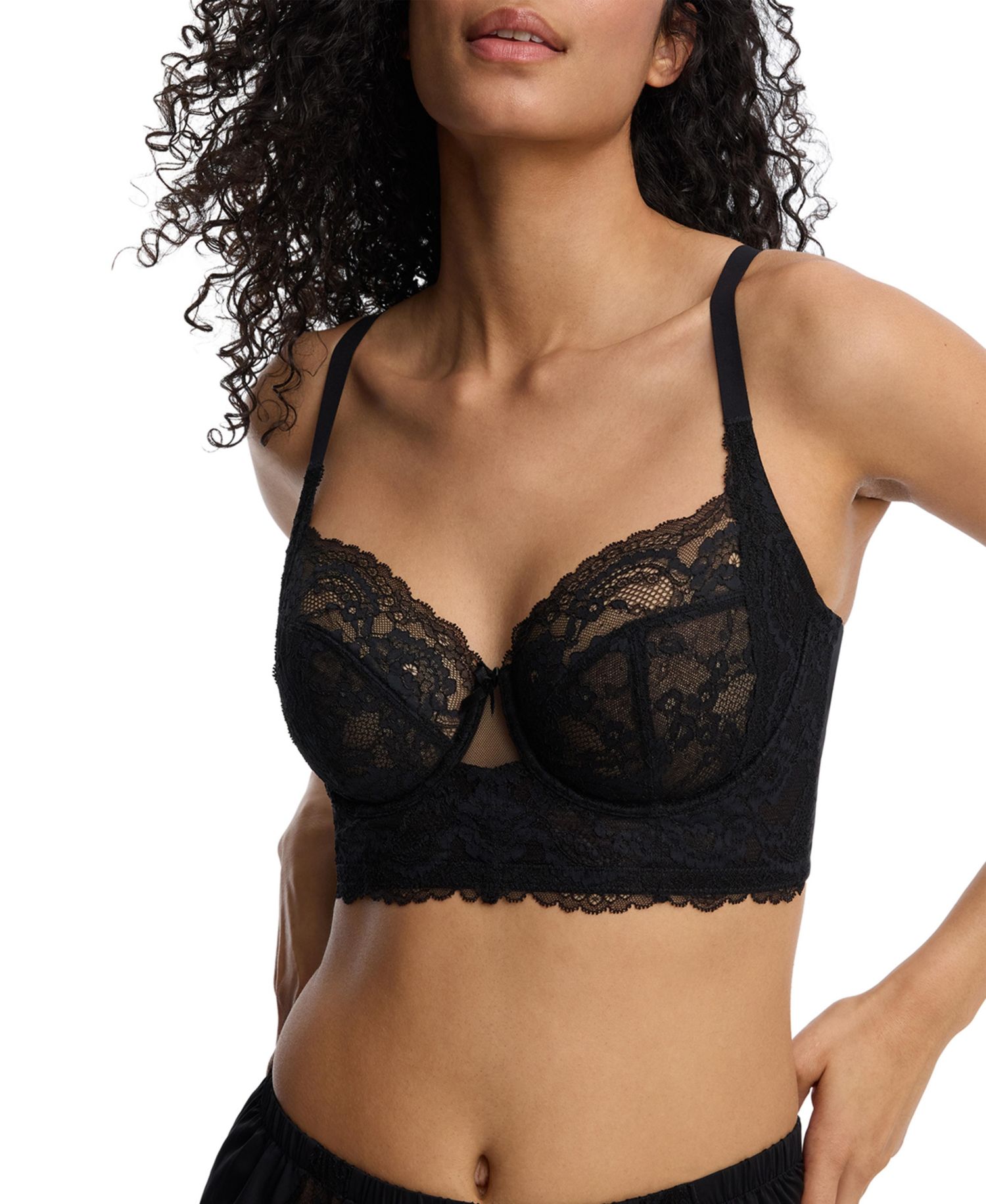 Women's Minx Bra Longline Side Support Lace