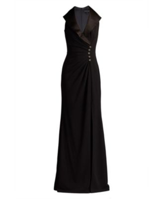 Women's Neshia Halter Lapel Gown