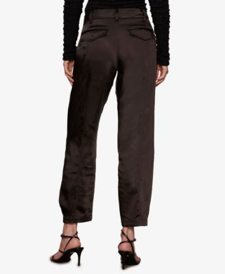 Women's Sahara Satin Tapered Pants