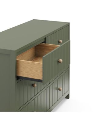 Teddi 6 Drawer Double Dresser