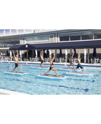 SolFit 94 Inch Stand Up Paddle Board Aquatic Yoga Mat with Camera Mount