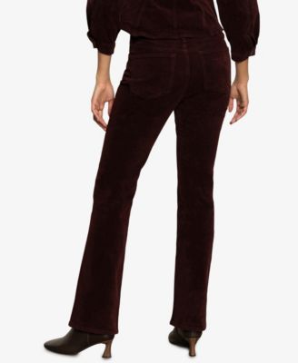 Women's Velveteen Brook Bootcut Stretch Pants