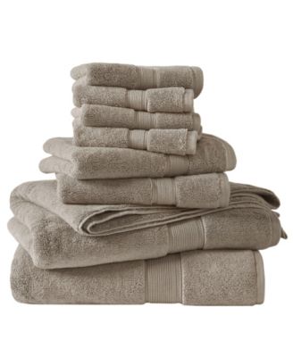 Ultra-Soft Cotton Absorbent 8-Pc. Towel Set