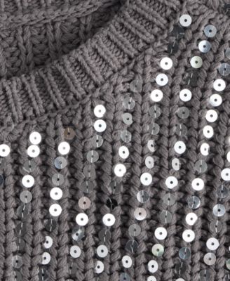 Women's Bold Sequin Sweater, Macy's Exclusive