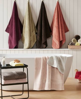 Luxury Zero Twist Cotton 2-Pc. Bath Sheet, 34" x 68"