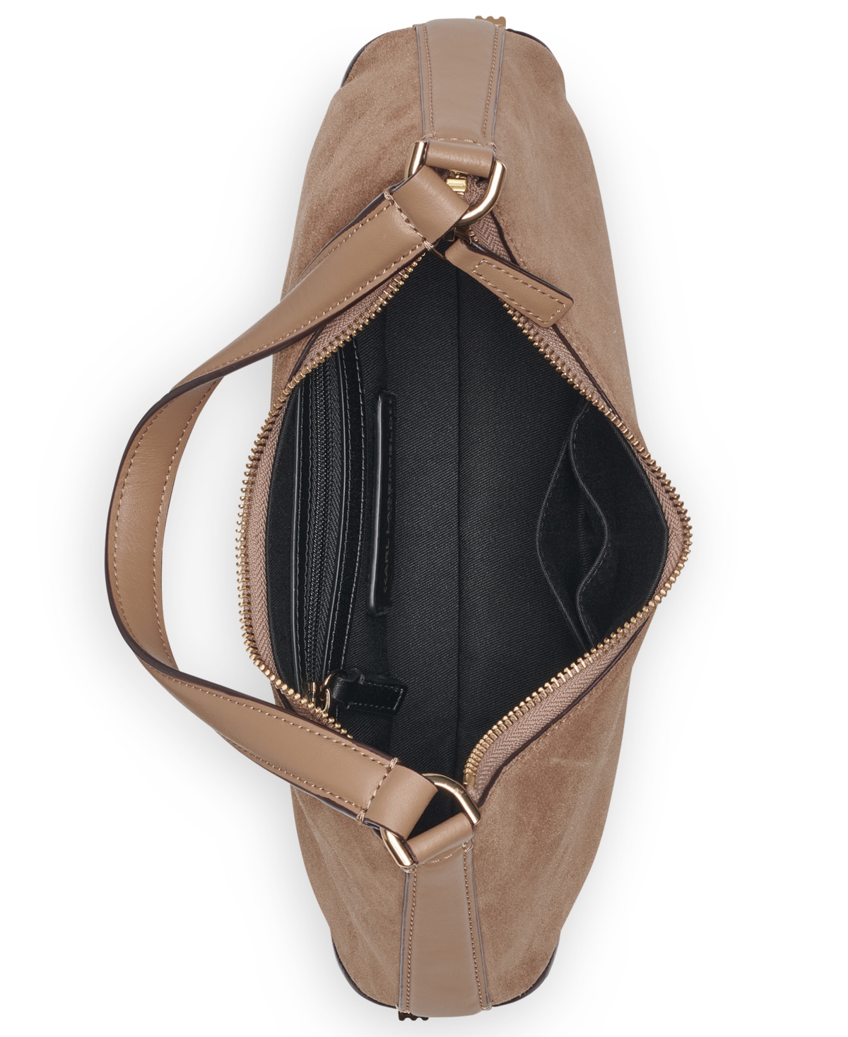 Karl Lagerfeld Arielle Shoulder Bag In Brown