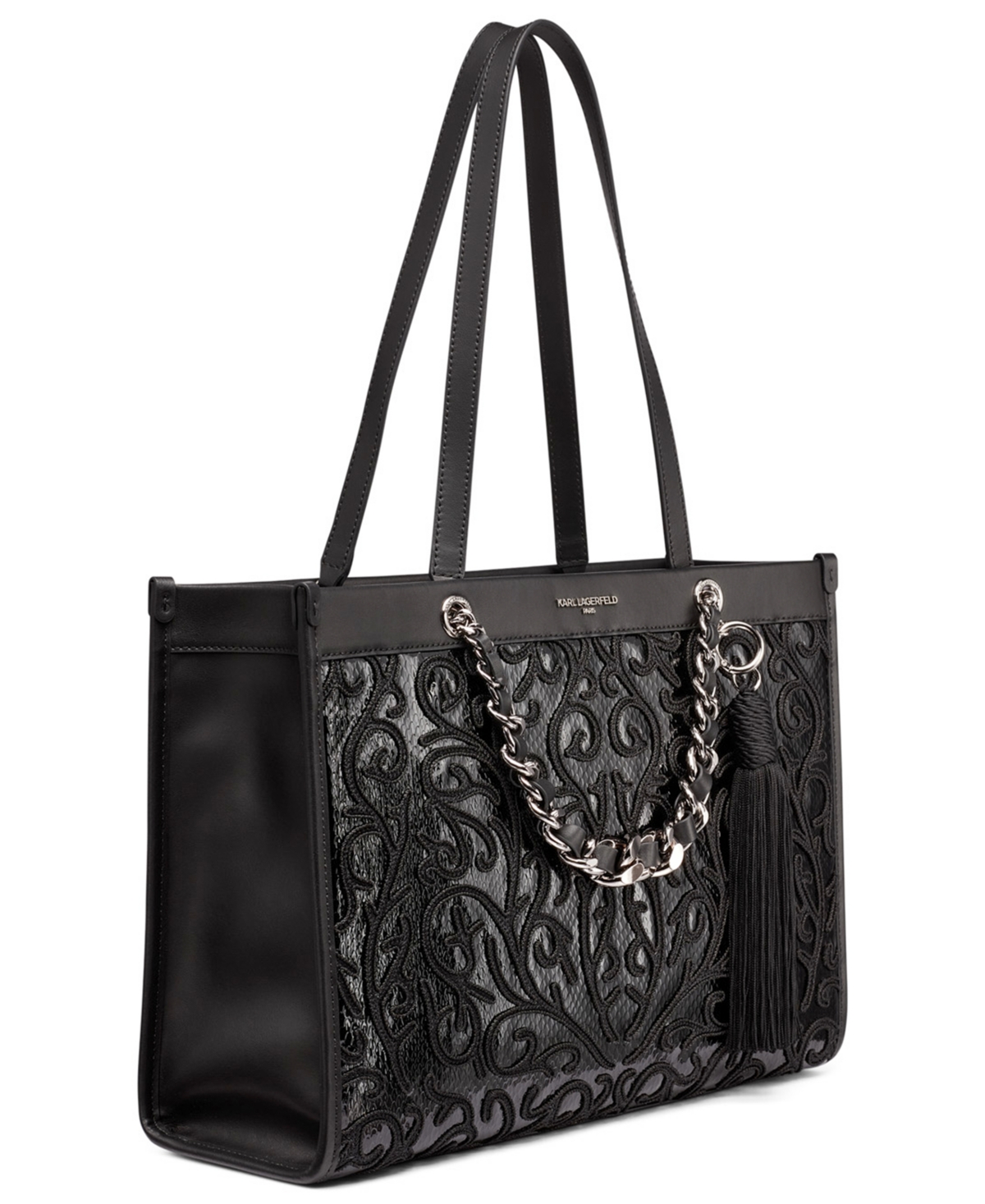 Karl Lagerfeld Paris Structured Savoie Tote Bag