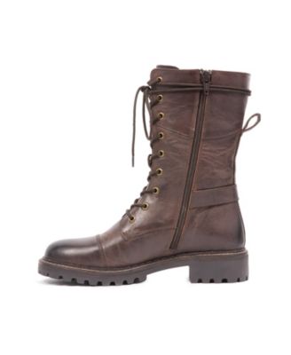 Tall Ankle Lace Up Boot