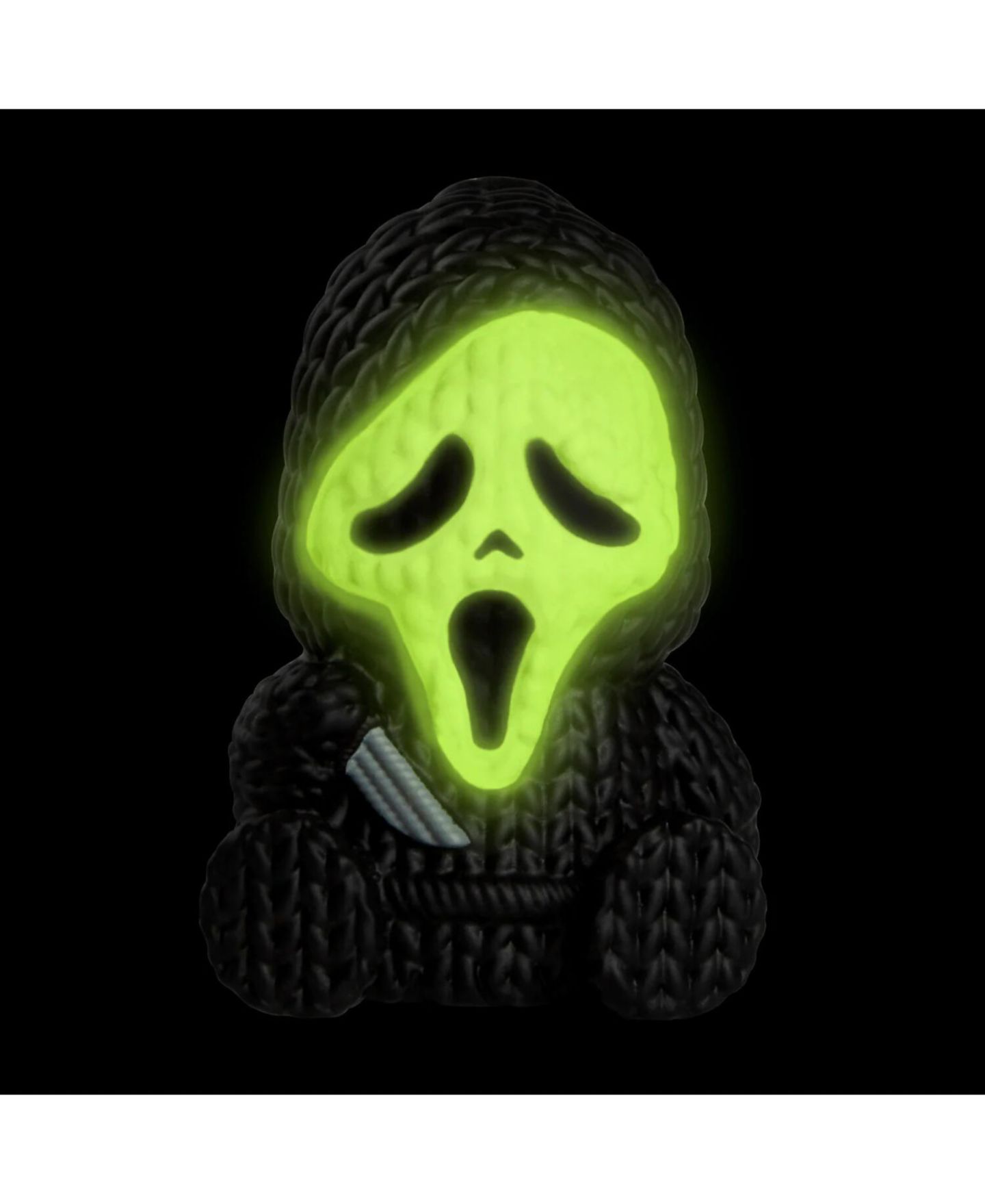 Детская фигурка Handmade By Robots Ghost Face Micro Glow-in-the-Dark Limited Edition #007 Collectible Figure — фото 2