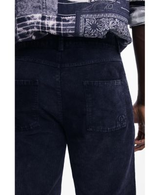 Men's Washed corduroy trousers