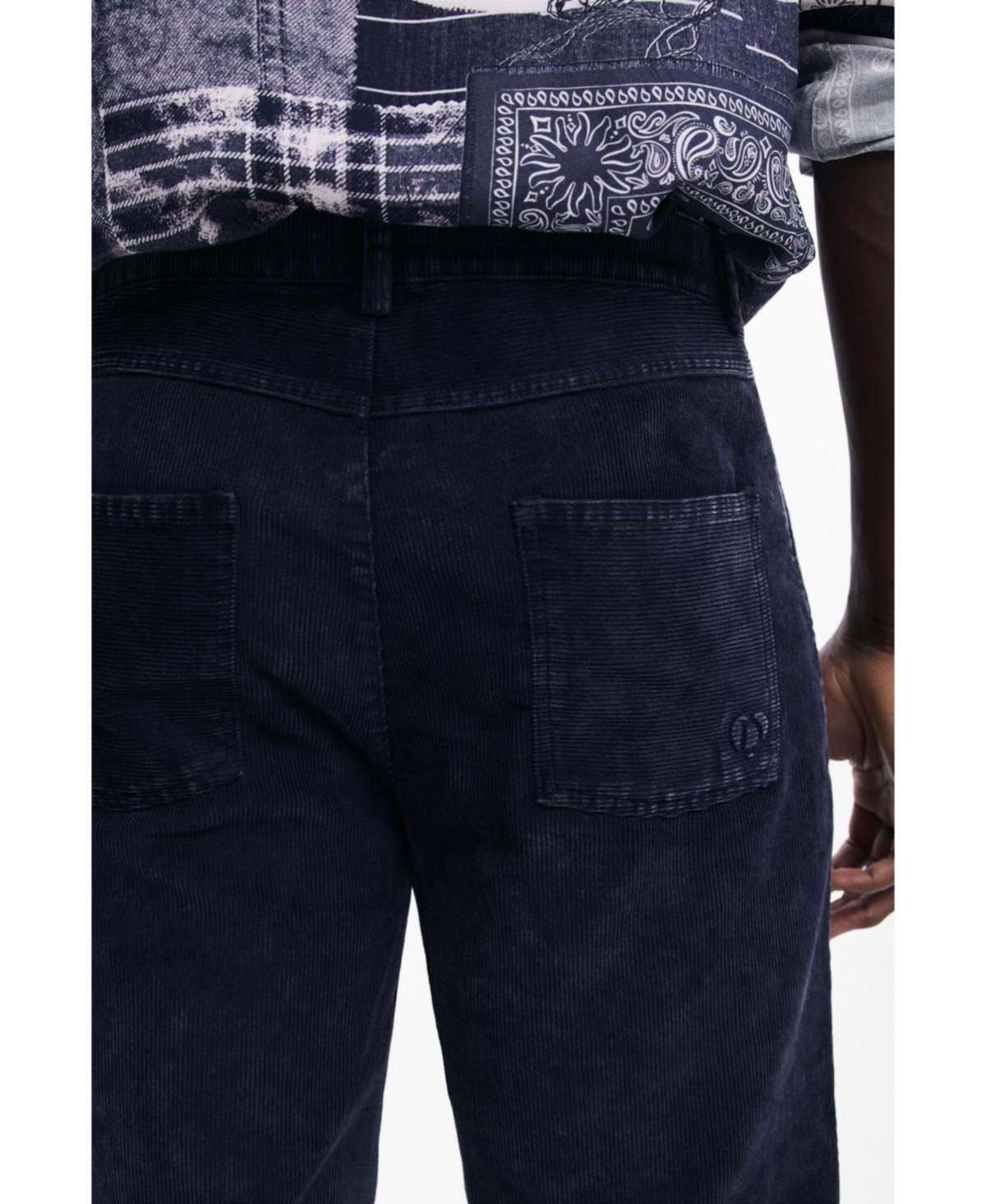 Desigual Men's Washed corduroy trousers