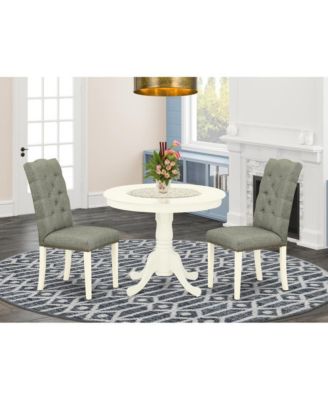 Dining Room Set Linen White