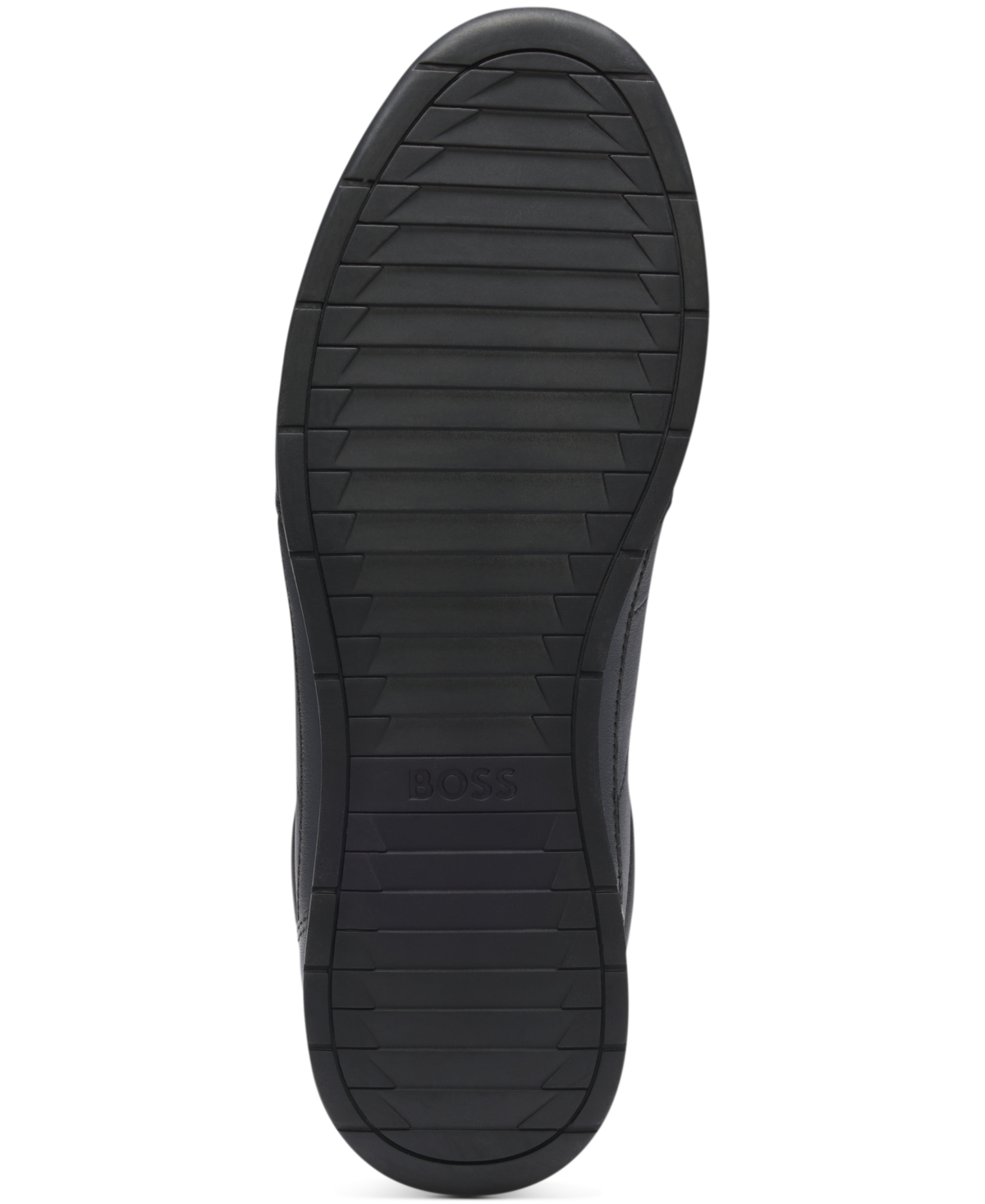 Boss by Hugo Men's Embossed Logo Leather Trainers