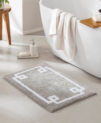 Evan Tufted Cotton Bath Rug, 20" x 30"