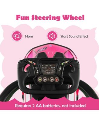 3-in-1 Licensed Lamborghini Ride on Push Car with Handle Guardrail