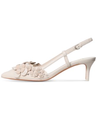 Women's Flower Garden Slingback Pumps