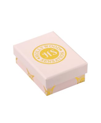 Elegant 18k Rose Gold Butterfly Pendant Necklace with Sparkling Cubic Zirconia Stones