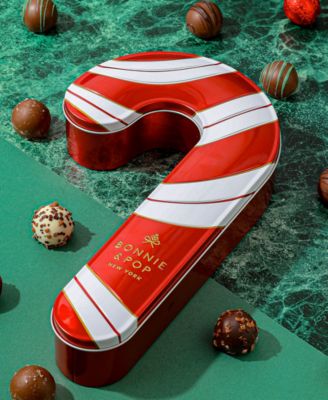Christmas Chocolate Candy Cane Gift Tin, 12-Pc.