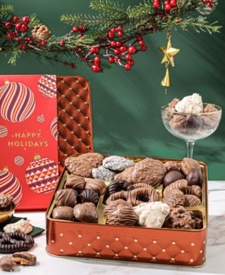 Christmas Chocolate Gift Tin, 28-Pc.