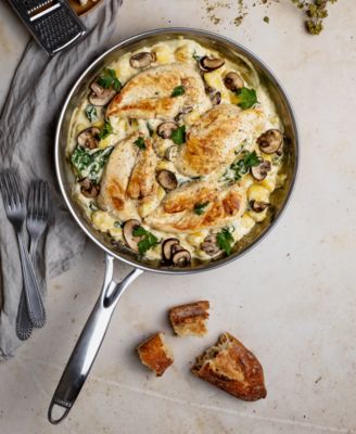 Castel Pro Ultraply Stainless Steel 10" Frying Pan